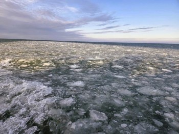 Постер к материалу "Водохозяйственная и ледовая обстановка на Нижнем Дону и в Азовском море на 2-4 марта 2026 года"